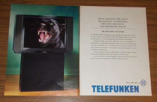 Rara pubblicità telefunken - rara,