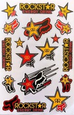 Adesivi kit foglio ROCKSTAR
