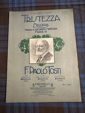 Spartito musicale Tristezza