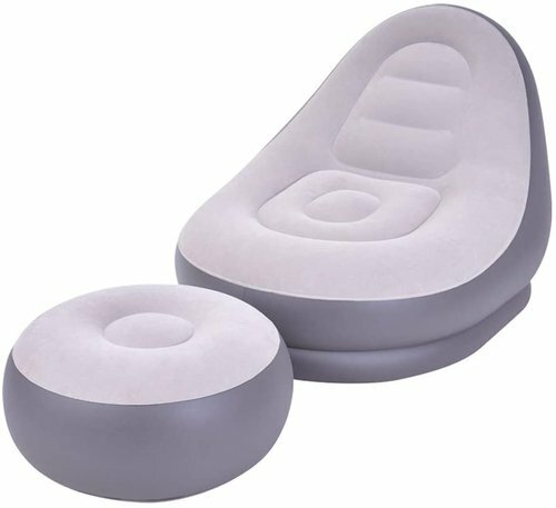 Sdraio gonfiabile deluxe con - sdraio,