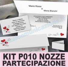 PARTECIPAZIONI NOZZE INVITI