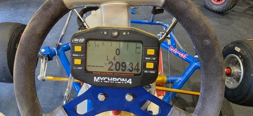 Mychron kart lap timer - 4, con