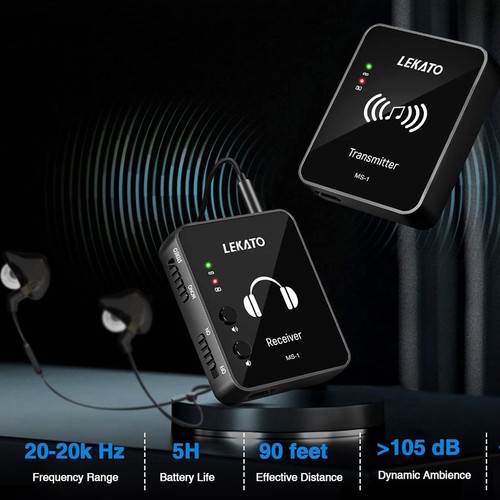 Lekato ghz wireless in ear - 2,4,