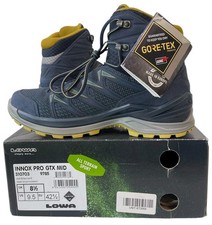 Nuovi stivali da trekking LOWA INNOX Pro GTX Mid blu scuro Gore-Tex - uomo taglia 9,5