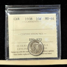 1938   ICCS  Graded Canadian