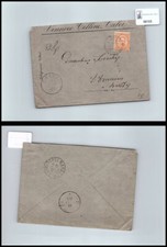 Storia postale Regno UI da Calci a San Donnino a Brizzi sassone 39