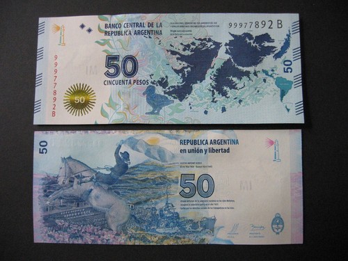 Argentina pesos islas - 50,