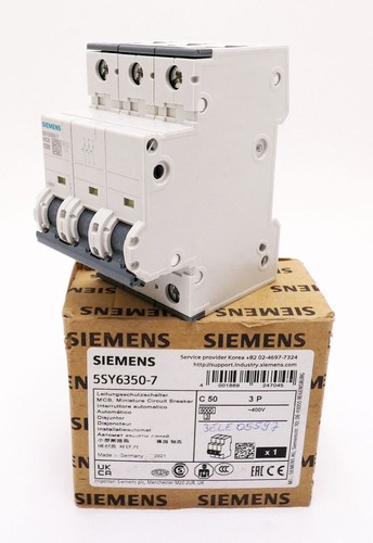 Siemens 5sy6350 mcb c50 - siemens, 5sy6350-7