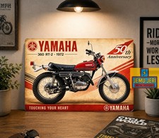 Insegna Latta Metallo Yamaha