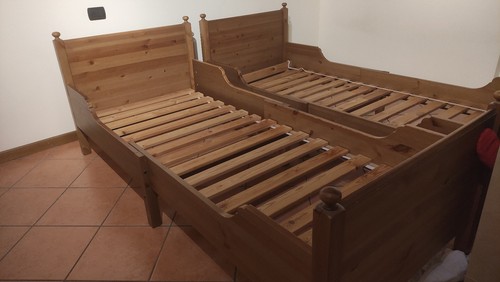 Letto legno tipo - letto, (tipo