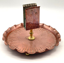 Antico porta fiammiferi in