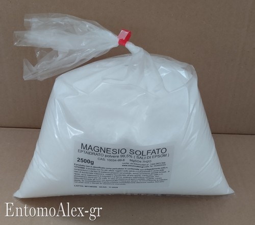 Magnesio solfato 2500g busta - solfato,