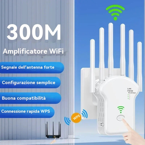 Ripetitore wifi amplificatore - ripetitore,