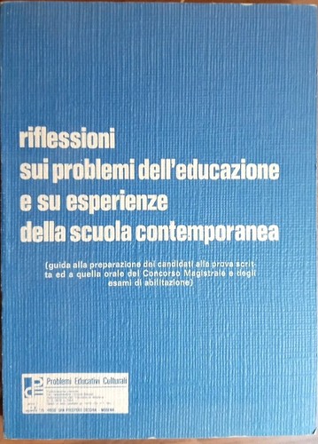 Riflessioni sui problemi