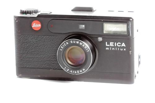 Leica minilux black con - black,