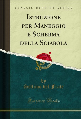 Istruzione per maneggio - maneggio, e