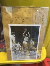 Wilt Chamberlain Autographed