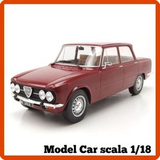 Modellino auto statico modellini scala 1/18 diecast  Alfa Romeo Giulia Model Car