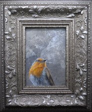 Tweeting Heads - Winter Robin