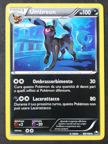 Umbreon 108 italiano - 60/108, in
