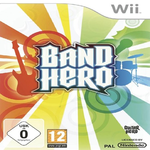 Jeu wii band hero - band,
