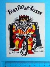 ADESIVO VINTAGE STICKER AUTOCOLLANT AUFKLEBER BIANCHI BICICLETTE