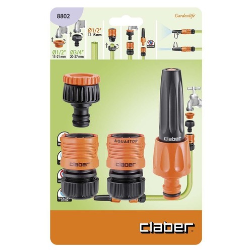 Claber set irrigazione prato - claber,