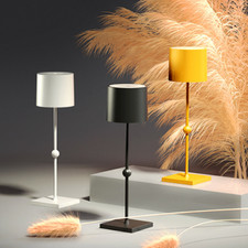 HUIVEOO LED lampada da tavolo senza fili, Batteria ricaricabile LISCIO