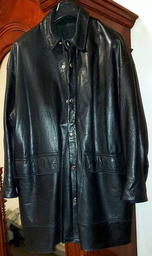 Cappotto vintage pelle - cappotto, in