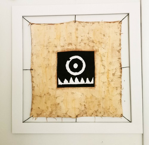 Quadro moderno dipinto - , mano