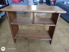 Due mobiletti multiuso IKEA in legno massello, identici, in perfetto stato