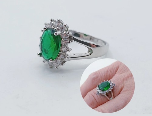 Anello lady diana kate argento - anello,
