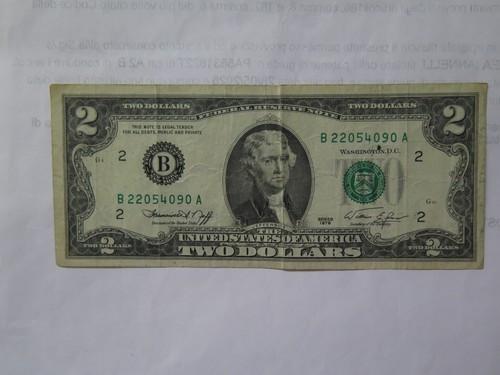 Banconota dollari anni 1990 - banconota,