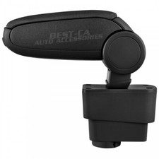 Bracciolo + Set di Montaggio In Tessuto Nero Per Alfa Romeo Mito 2008-2018