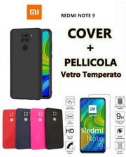 Cover Morbida Custodia Silicone Tpu Opaca pre XIAOMI REDMI NOTE 9