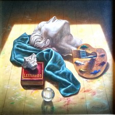 Quadro Dipinto Olio su Tela