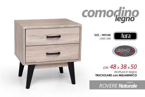 Comodino moderno cassetti - moderno, 2