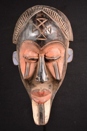 Autentica maschera chokwe - un'autentica,
