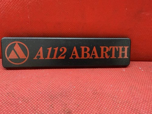 Autobianchi a112 abarth fregio - autobianchi,