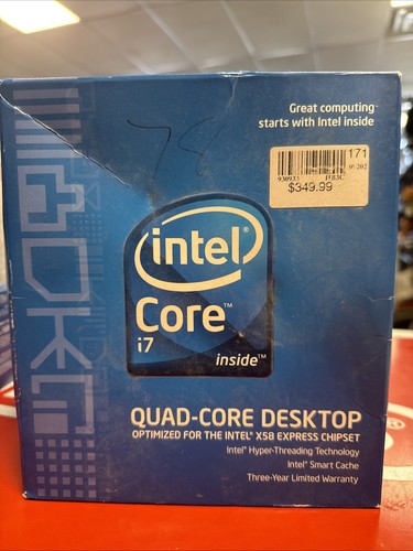 Intel core processor 920 - i7,