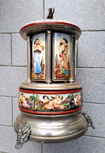 Porta sigarette con - sigarette, carillon