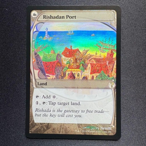 Mtg rishadan port foil - mtg,