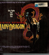 Lady Dragon (1992) Laserdisc *UNICORN RARE *