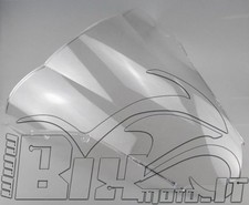 CUPOLINO PLEXIGLASS x HONDA VFR 800 2002 2012 TRASPARENTE DOPPIA BOLLA PARABEZZA