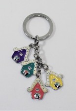 4 Portachiavi Donna in Metallo