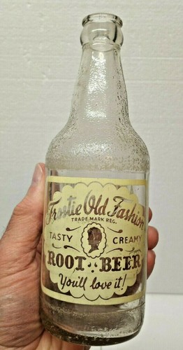Bottiglia vetro birra radice - birra,