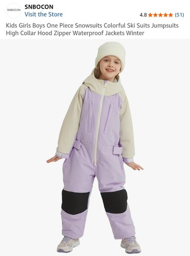 Kid snowsuit onepice ski - kid,