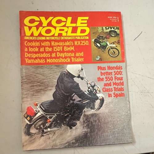 Cycle world june 1974 honda - cycle,