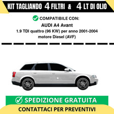 Tagliando per AUDI A4 Avant