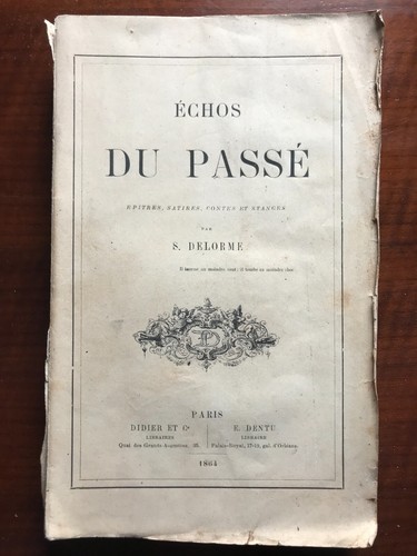 Echos passé séraphin - passé,